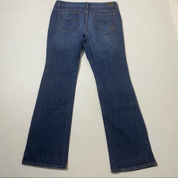 Harley Davidson | Flare Jeans 12 Long  33.5 inseam - Picture 6 of 9